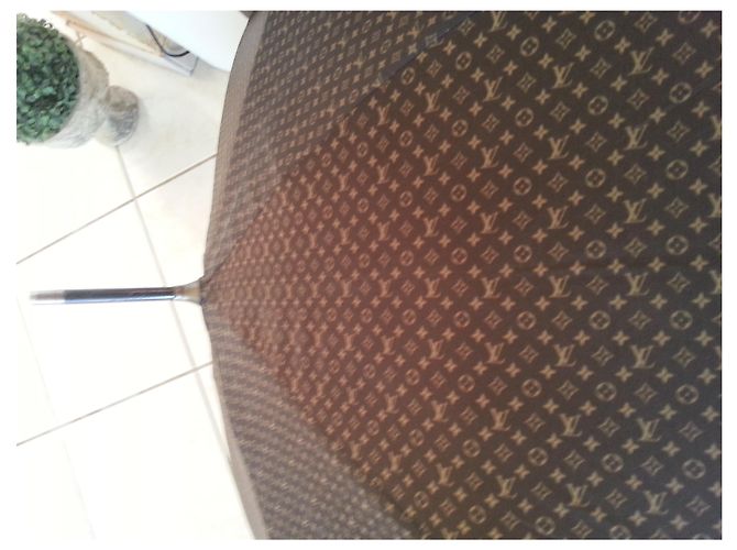 Ombrello con monogramma Louis Vuitton Marrone scuro - vista 3