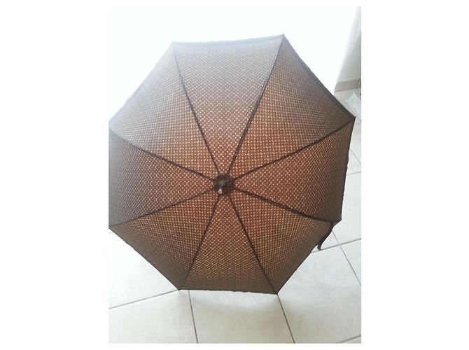 Ombrello con monogramma Louis Vuitton Marrone scuro - vista 4