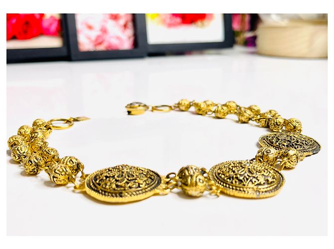Collana vintage Chanel D'oro - vista 2