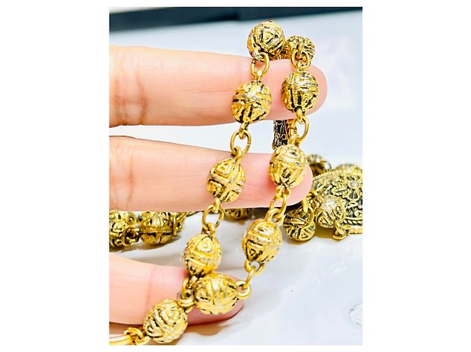Collana vintage Chanel D'oro - vista 5