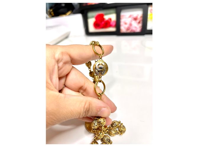 Collana vintage Chanel D'oro - vista 7