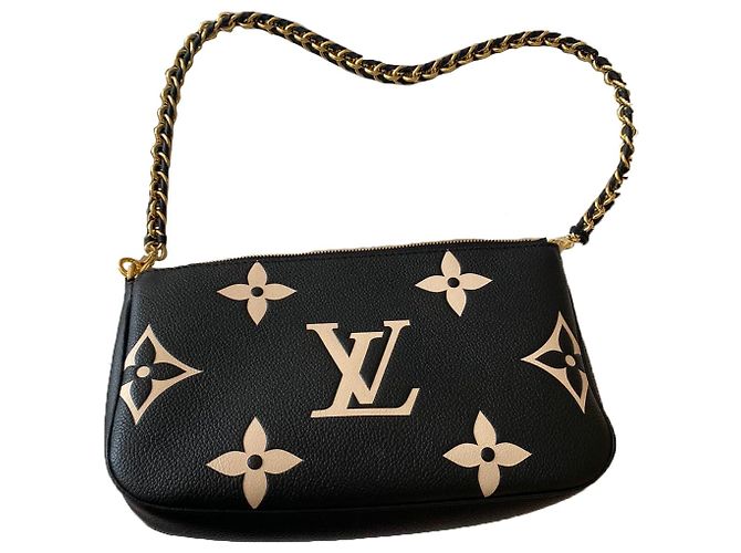 Pochette Louis Vuitton Empreinte Blu Multi tasche - vista 2