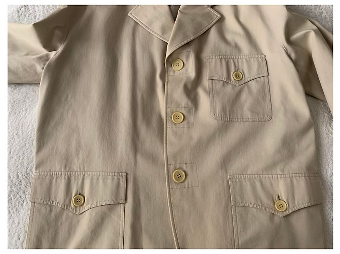 Giacca D&G Vintage in cotone beige - vista 3