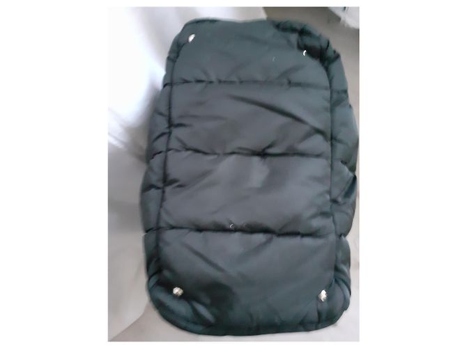 Borsa da viaggio Prada in nylon trapuntato nero - vista 2