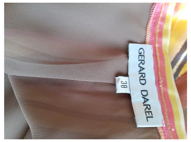 Gerard Darel Seidenrock Mehrfarben - Ansicht 2
