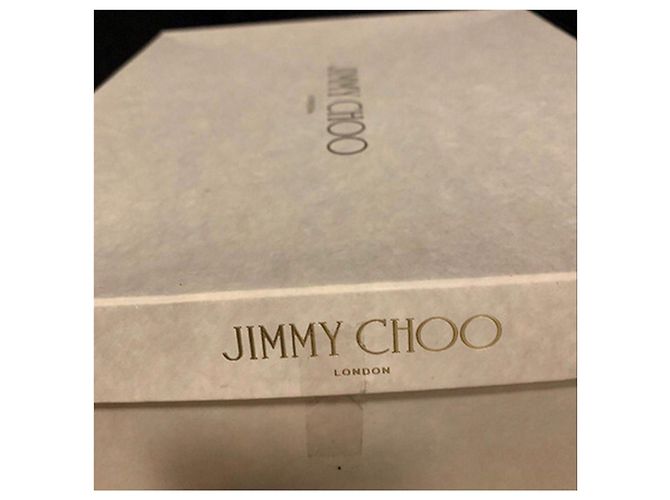 Jimmy Choo mit grünem abnehmbarem Fell Schwarz - Ansicht 6