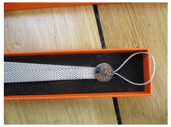 Hermès Ipso, Correa para la muñeca. Hardware de plata - vista 2