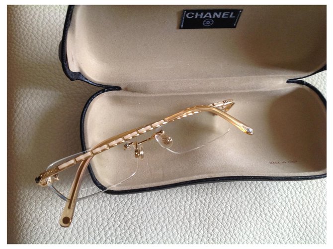 Chanel Gafas de sol Dorado - vista 2