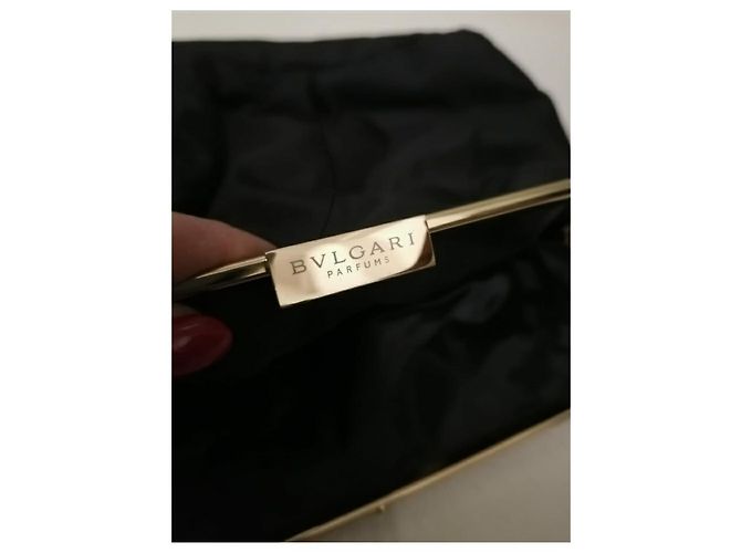 Bulgari pochette clutch nera - vista 3