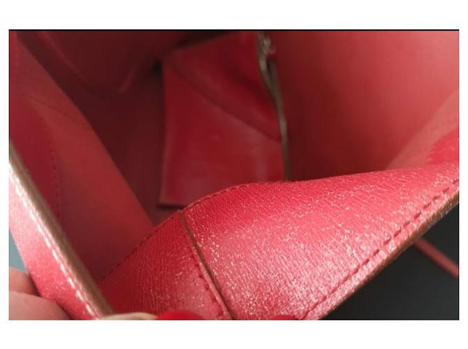 Prada Umhängetasche Einkaufstasche rot - Ansicht 17