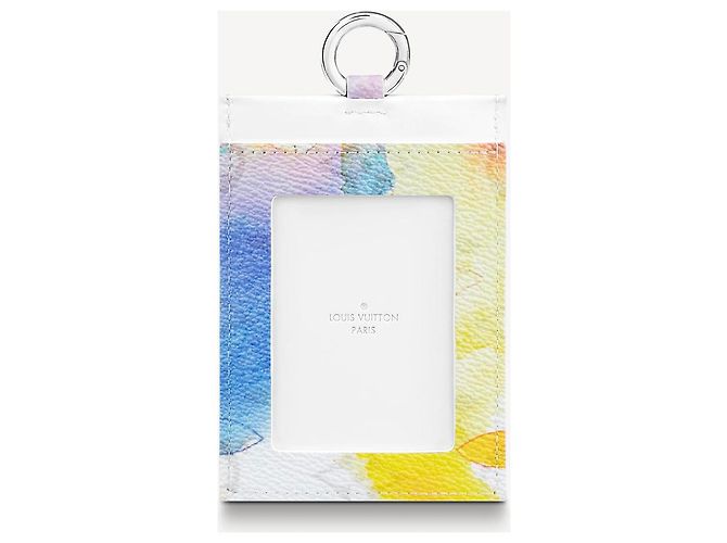 Louis Vuitton LV watercolor card holder on strap Multiple colors - view 2