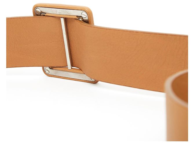 Marni Leather Belt Beige Caramel - view 3