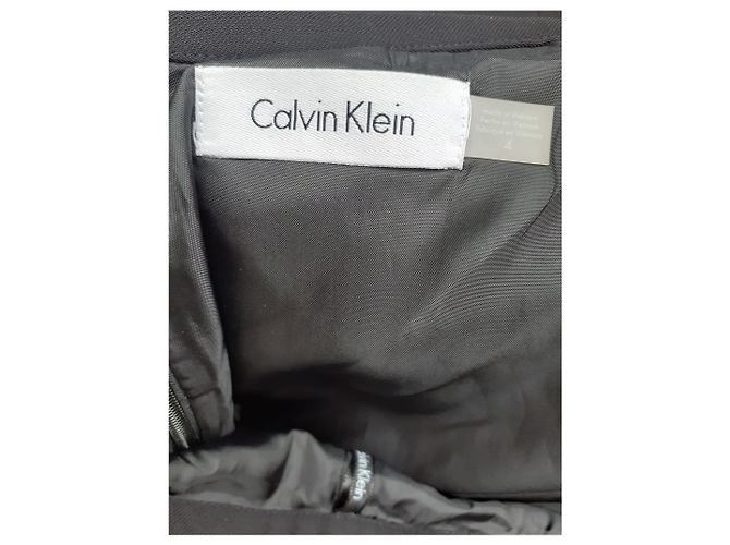 Falda negra de poliéster Calvin Klein Negro - vista 2