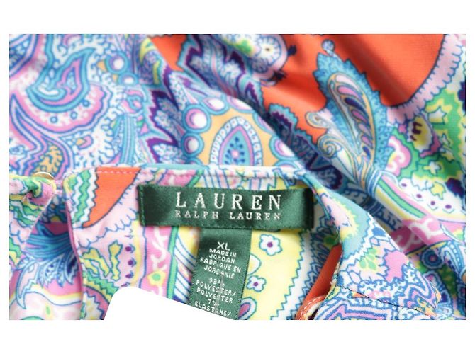 Abito multicolore Ralph Lauren XL - vista 3