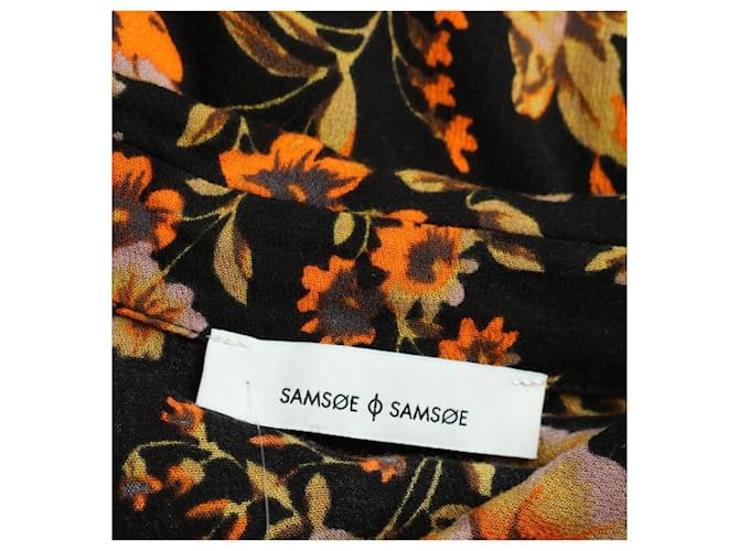 Camisa Samsoe & Samsoe de viscosa floral Multicolor - vista 3