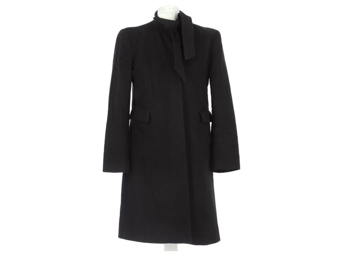 Red Valentino Coat Black Wool ref.274547 - Joli Closet