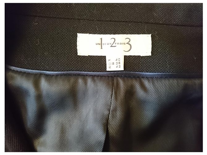 Autre Marque Jaqueta 123 Azul Marinho Tamanho 40 - vista 6