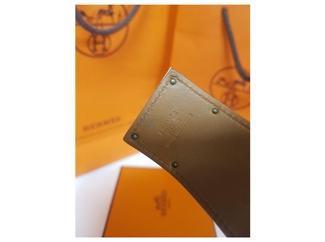 Pulsera Hermès Kelly Dog Verde - vista 3