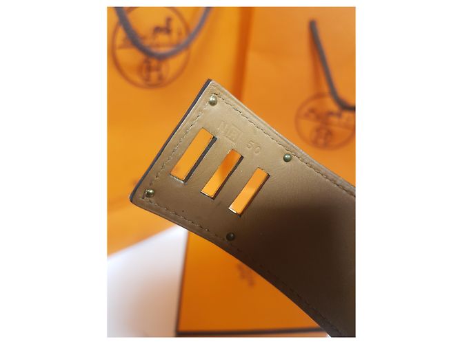 Pulsera Hermès Kelly Dog Verde - vista 4
