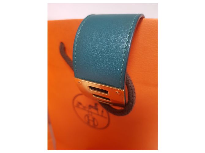 Pulsera Hermès Kelly Dog Verde - vista 7