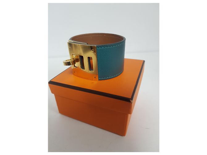 Pulsera Hermès Kelly Dog Verde - vista 8