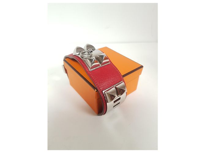 Kelly Hermès Hundehalsband Rot - Ansicht 3