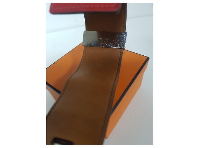 Kelly Hermès Hundehalsband Rot - Ansicht 4