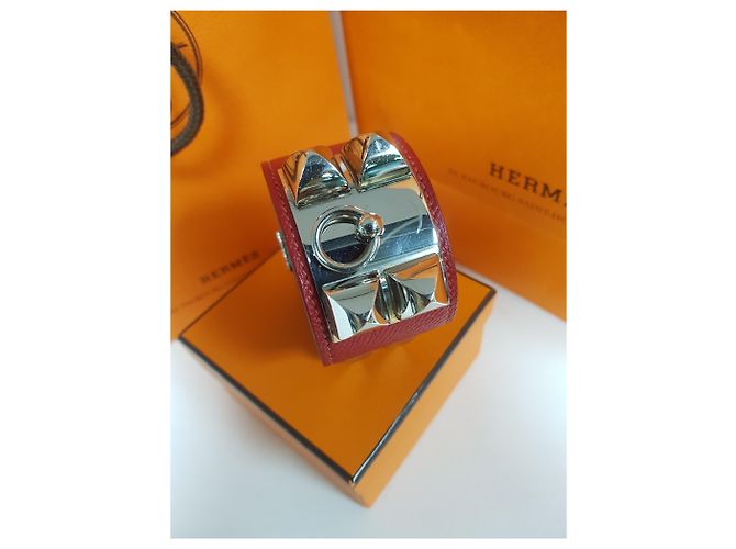 Kelly Hermès Hundehalsband Rot - Ansicht 7