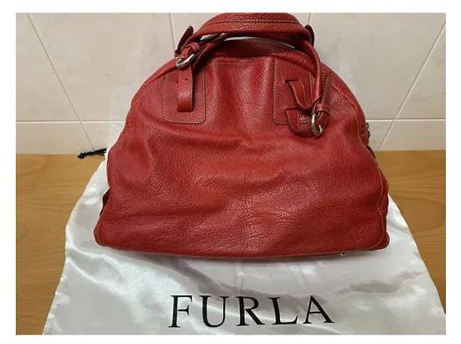 Borsa FURLA in pelle rossa Rosso - vista 7