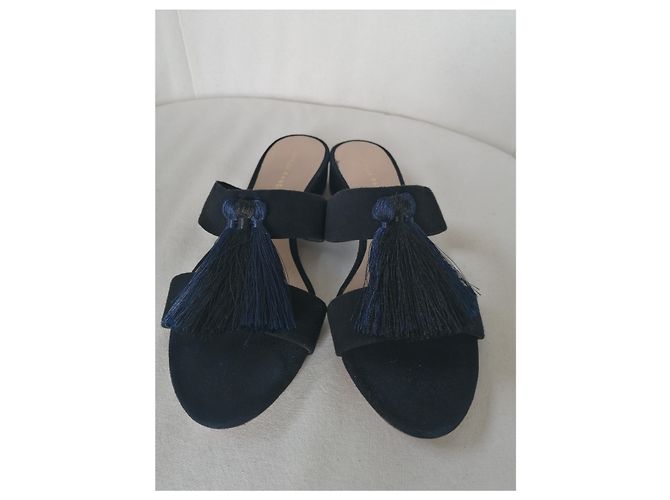 Ballerine Loeffler Randall in camoscio nero - vista 6