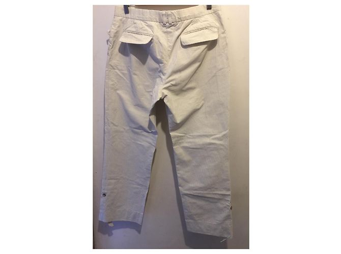 Pantalones Burberry London Blanco - vista 2