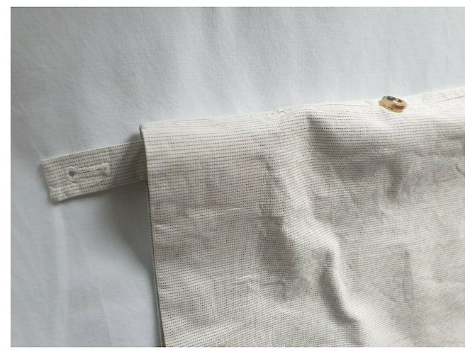 Pantalones Burberry London Blanco - vista 7