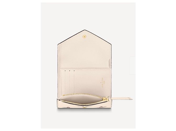Louis Vuitton LV Victorine Wallet Empreinte Leder Beige - Ansicht 5