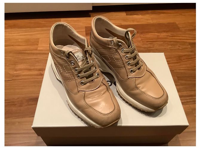 Hogan Hinteractive Sneaker Leder Hellbraun 35 - Ansicht 5