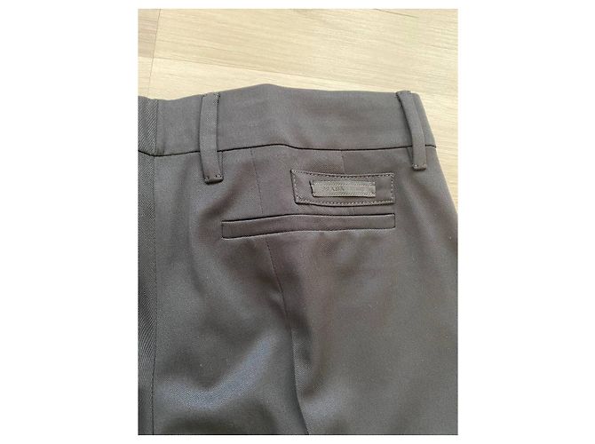 Prada Black Wool Pants Size 40 - view 5