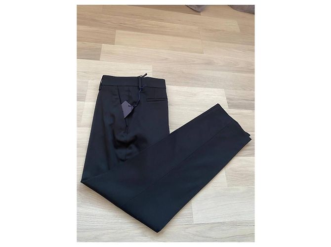 Prada Black Wool Pants Size 40 - view 7
