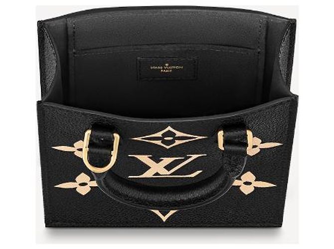 Louis Vuitton Pelle LV Petit sacplat Nero - vista 2