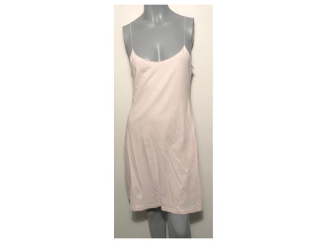 Autre Marque Abito Créa Concept in lino e viscosa rosa - vista 6