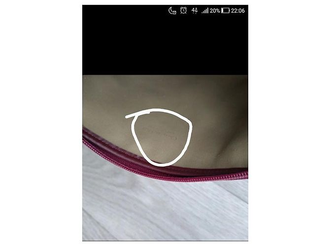 Christian Dior Geldbörse Beige Stoff - Ansicht 2