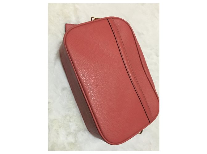 Borsa Coach Corallo in pelliccia - vista 6