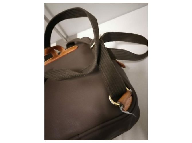 Lancel zaino marrone beige - vista 12