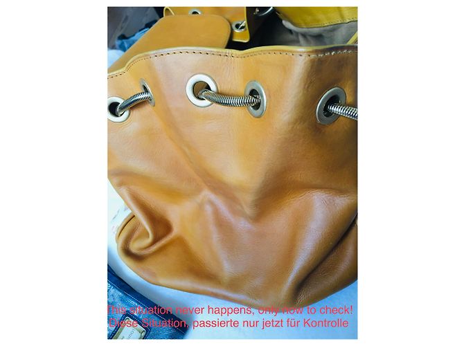 Bolso de mano Louis Vuitton de piel multicolor Rosa Naranja Púrpura Amarillo Coñac Blanco roto Caramelo Fucsia Gold hardware - vista 12