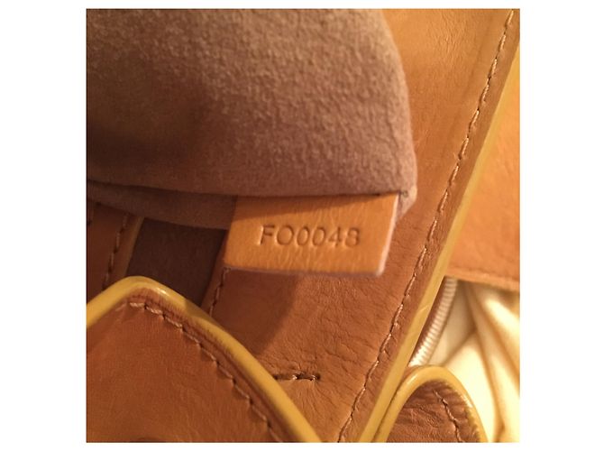 Bolso de mano Louis Vuitton de piel multicolor Rosa Naranja Púrpura Amarillo Coñac Blanco roto Caramelo Fucsia Gold hardware - vista 17