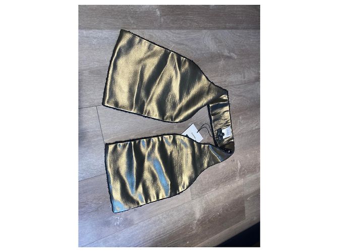 Chanel Lenços Preto Dourado - vista 3
