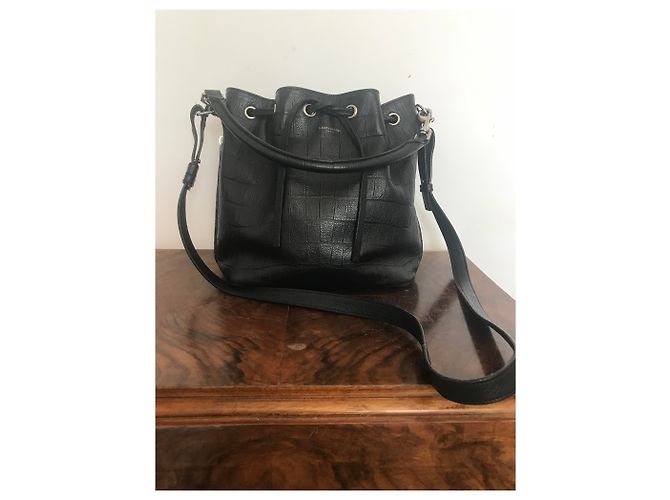 Saint Laurent Emmanuelle großes Modell Schwarz - Ansicht 2