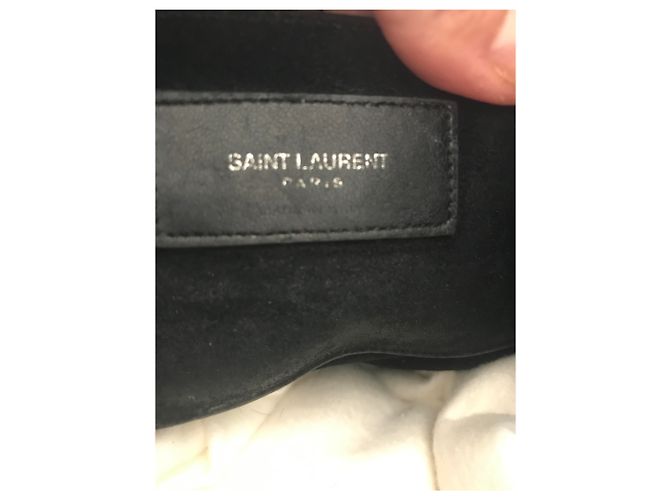 Saint Laurent Emmanuelle großes Modell Schwarz - Ansicht 3