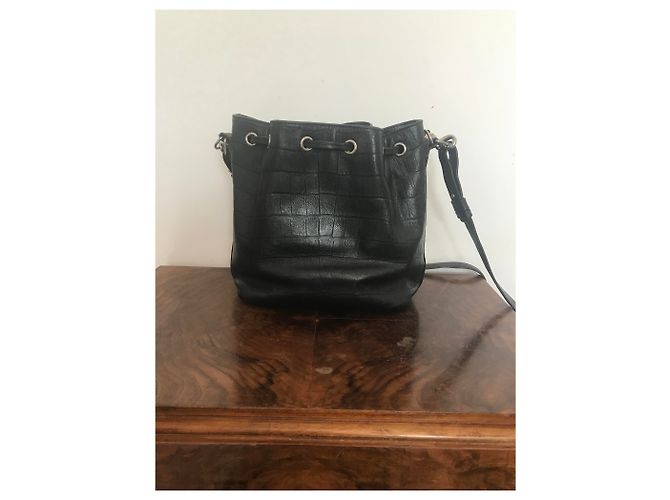 Saint Laurent Emmanuelle großes Modell Schwarz - Ansicht 4