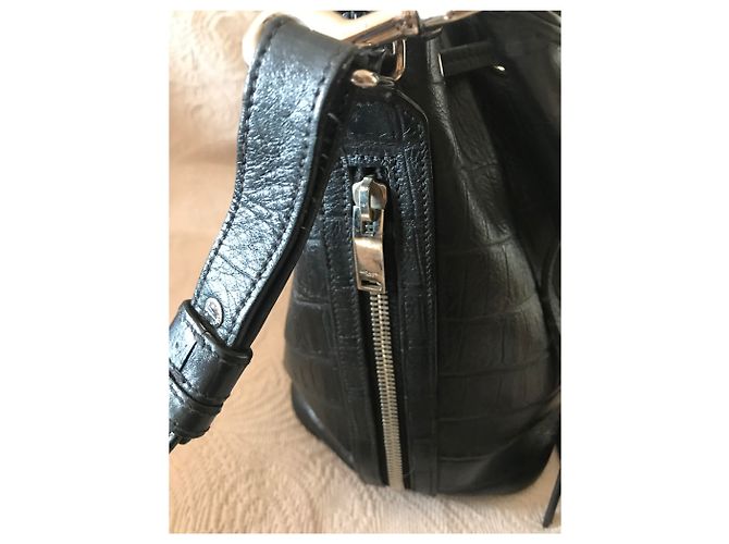 Saint Laurent Emmanuelle großes Modell Schwarz - Ansicht 7