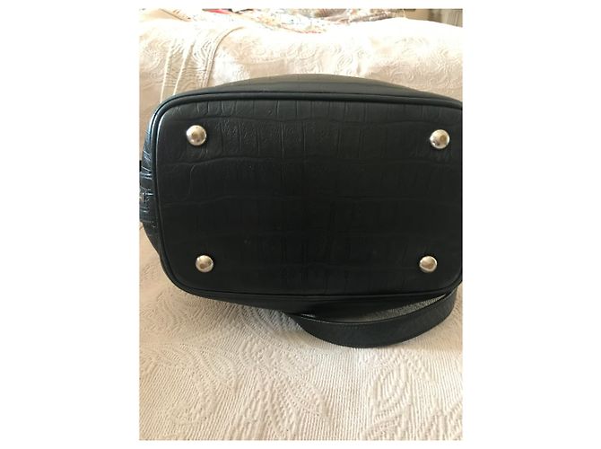 Saint Laurent Emmanuelle großes Modell Schwarz - Ansicht 8
