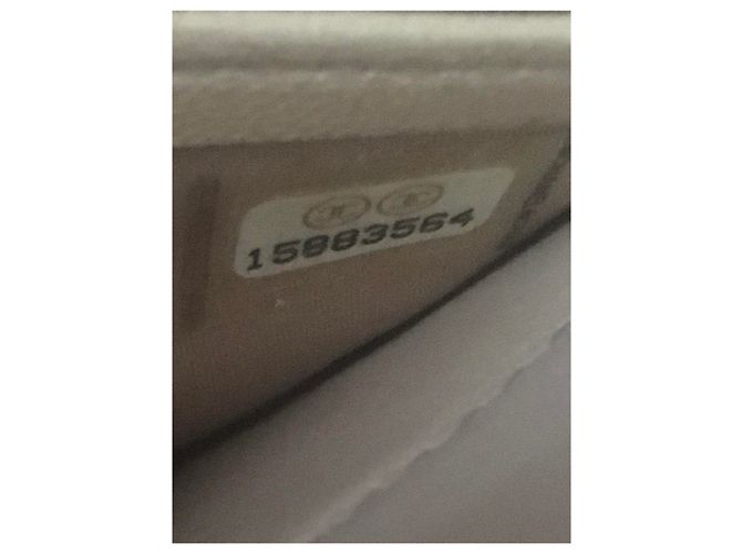 Portafoglio Chanel Camellia Beige in Pelle con Hardware Oro Sabbia Gold hardware - vista 20